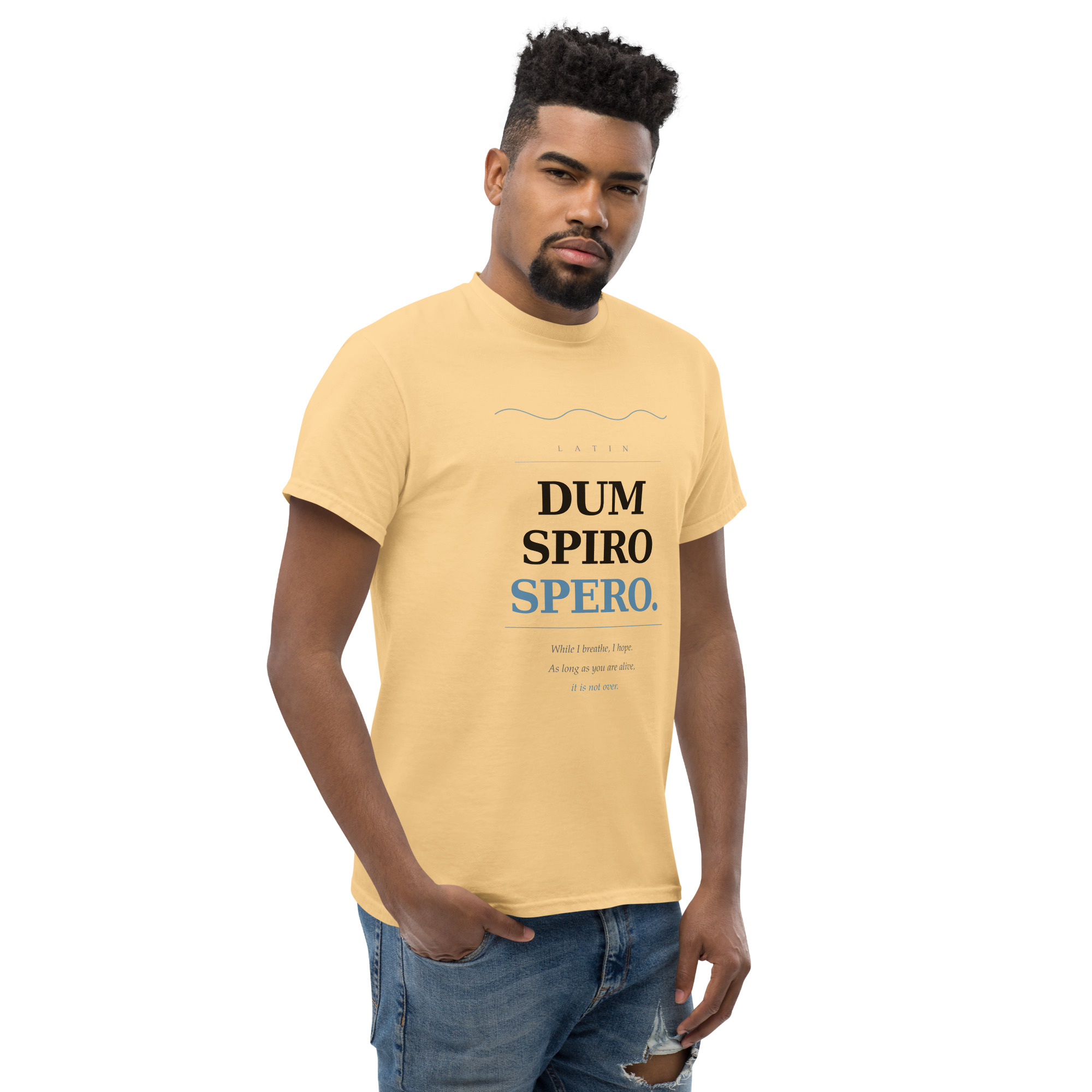 Dum Spiro Spero Unisex classic tee - Image 77