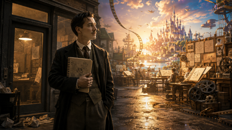 Walt Disney Was Fired for “Lacking Imagination.” He Built a $130 Billion Empire Anyway.
