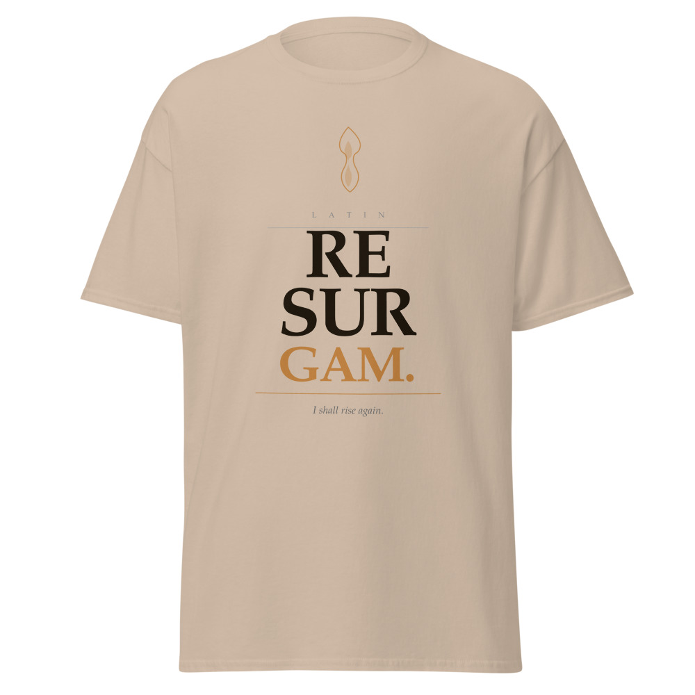 "Resurgam." Unisex Tee - Image 2