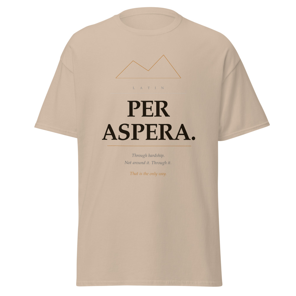 "Per Aspera." Unisex Tee - Image 2