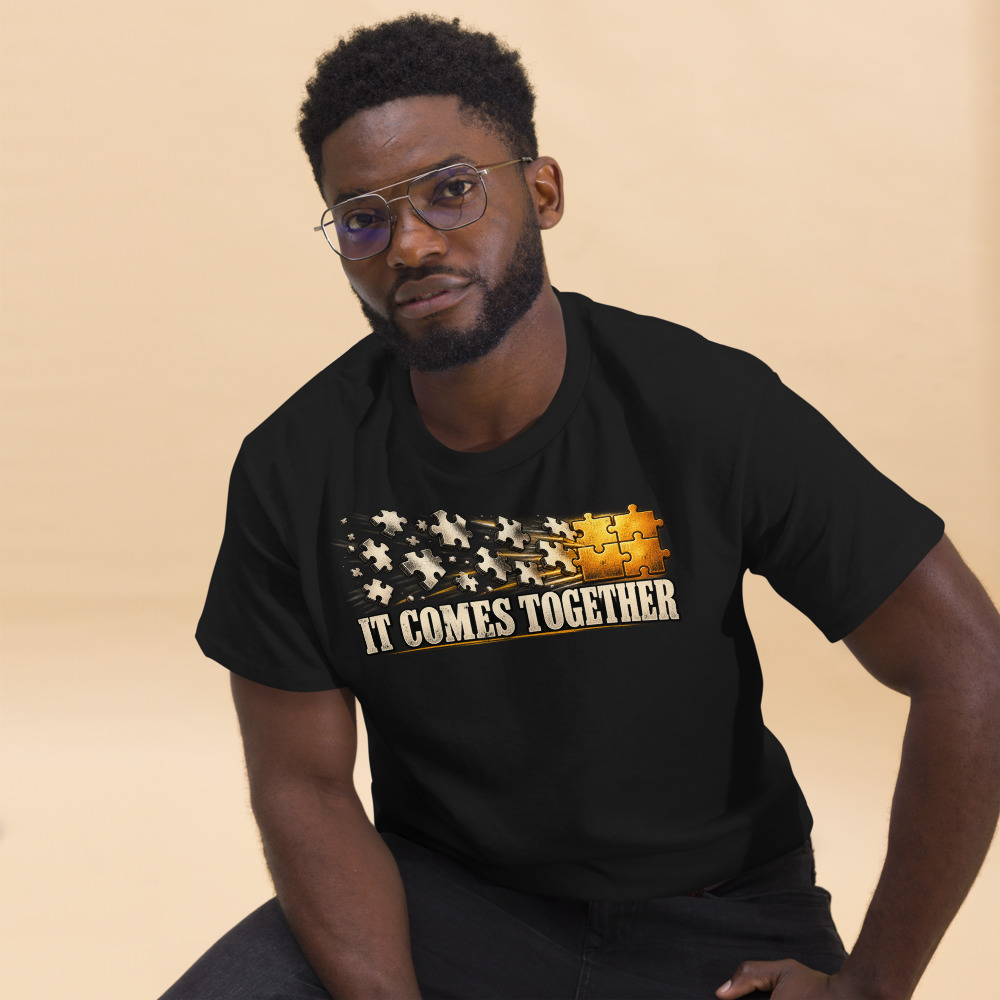 "It Comes Together" Puzzle Tee