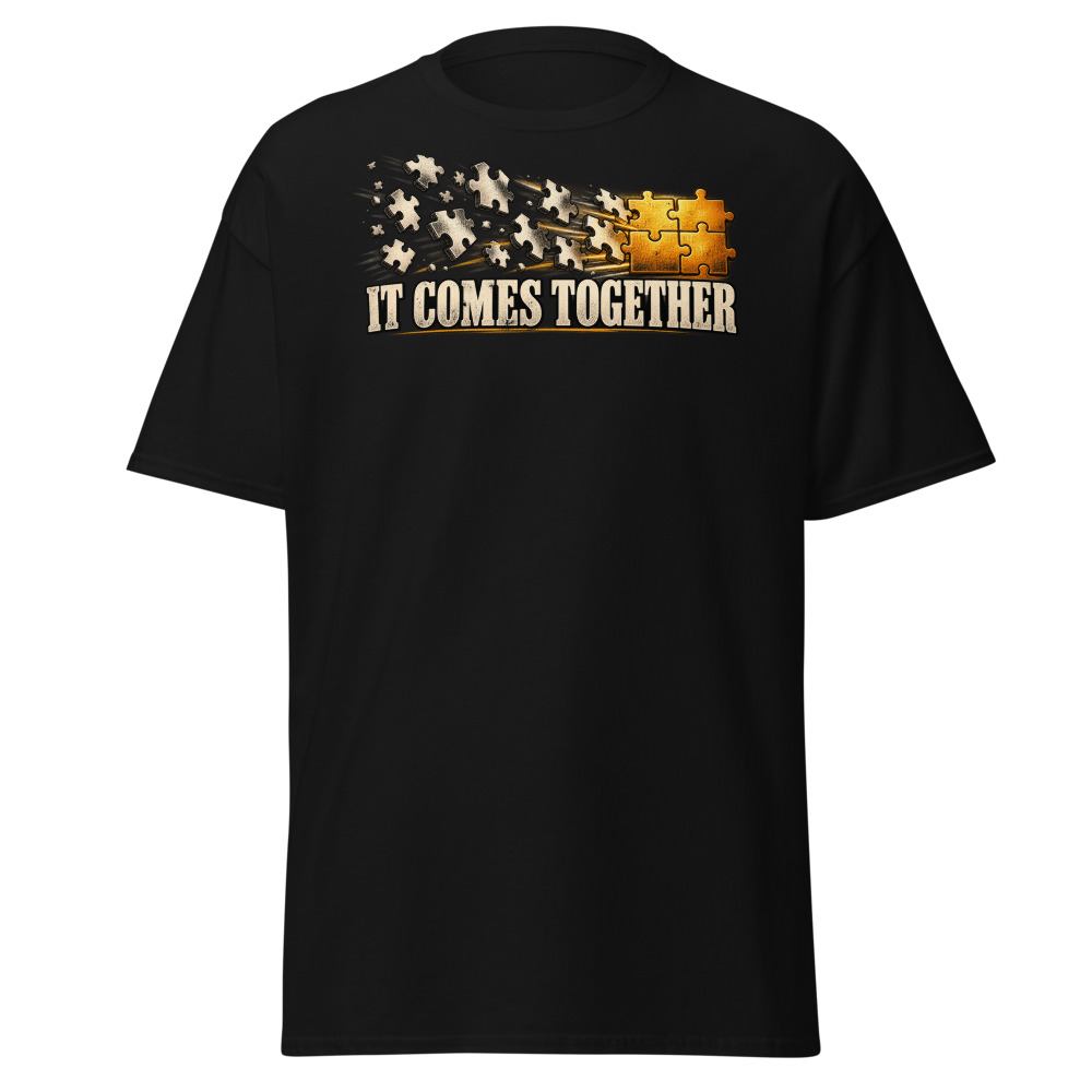 "It Comes Together" Puzzle Tee - Image 2
