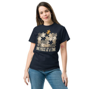 "One Piece At A Time" Puzzle Tee