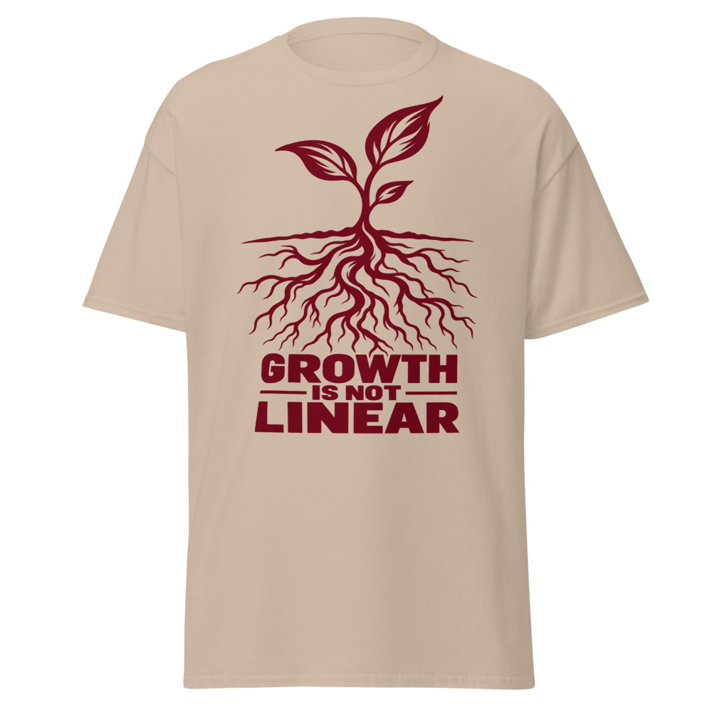 "Growth Is Not Linear" Tee - Image 2