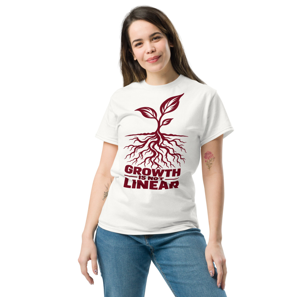 "Growth Is Not Linear" Tee - Image 3